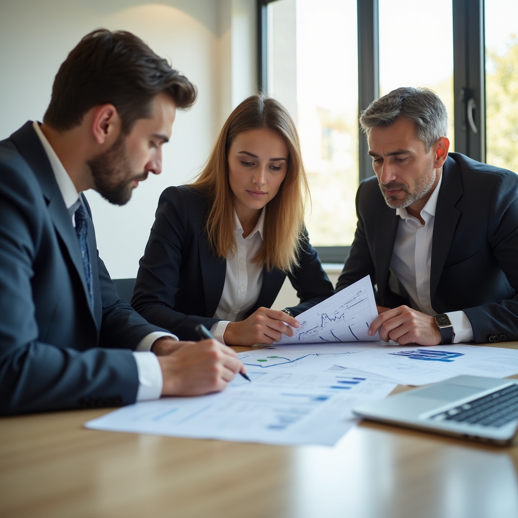 Предприниматели обсуждают бизнес-стратегию